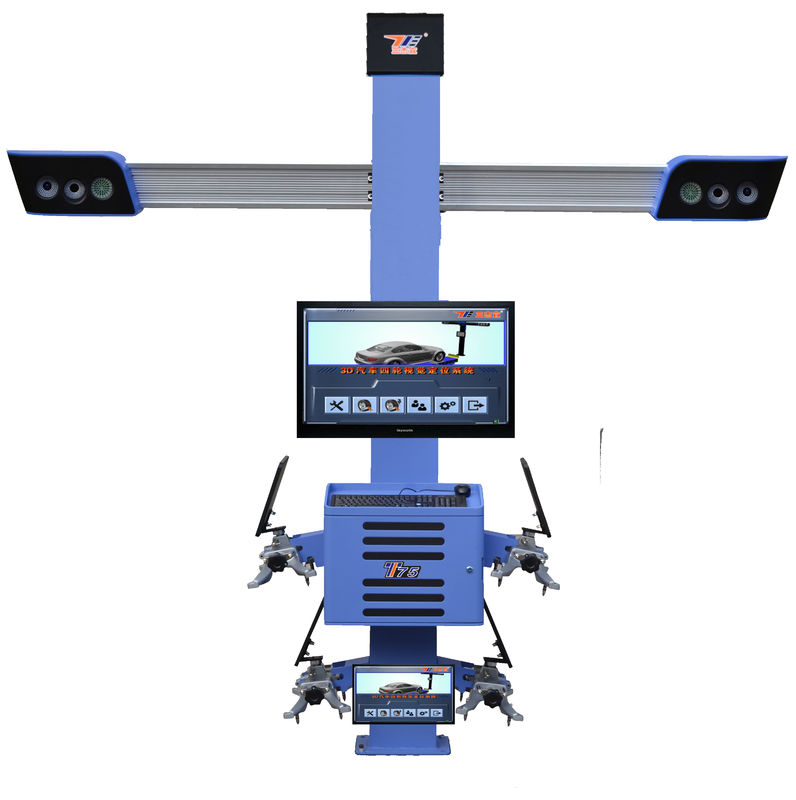 T75 4 Wheel Drive Wheel Alignment 3EXCEL High Accuracy 3D With Automatic Tracing